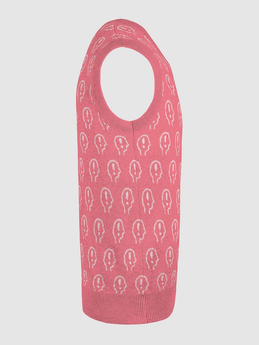 EXCLAIMING MENTALLY (duotone pink) knitwear vest product image (22)