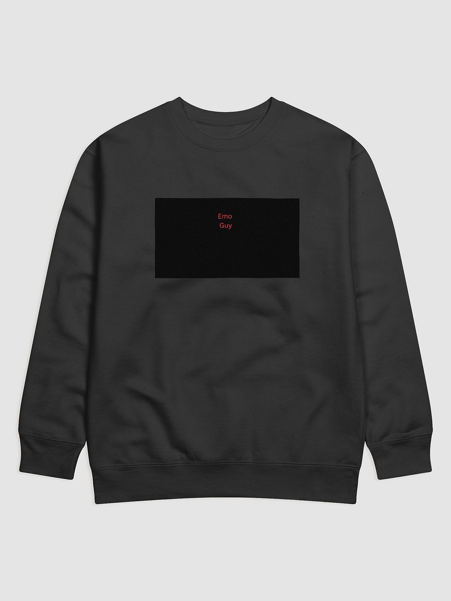 Emo Guy Red Text Premium Sweatshirt product image (1)