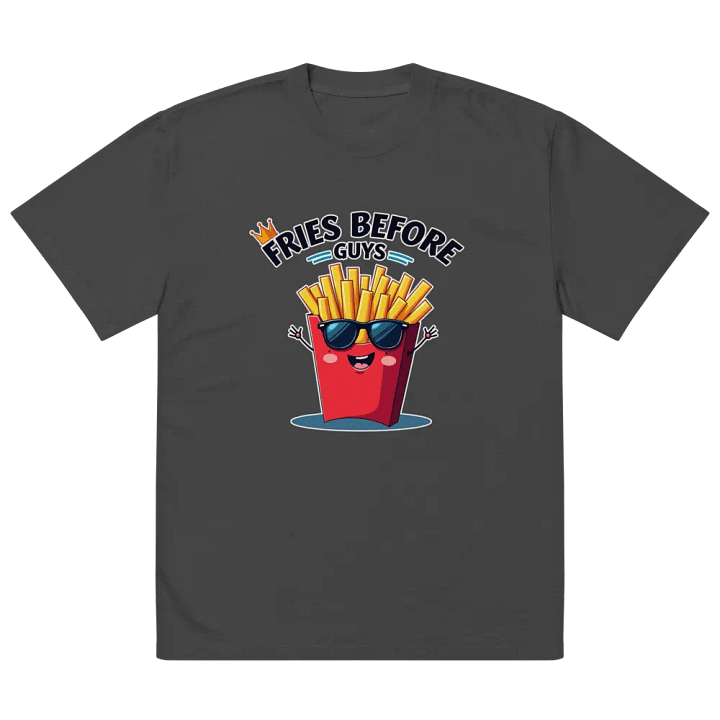 Fries Before Guys Oversized Tee product image (5)