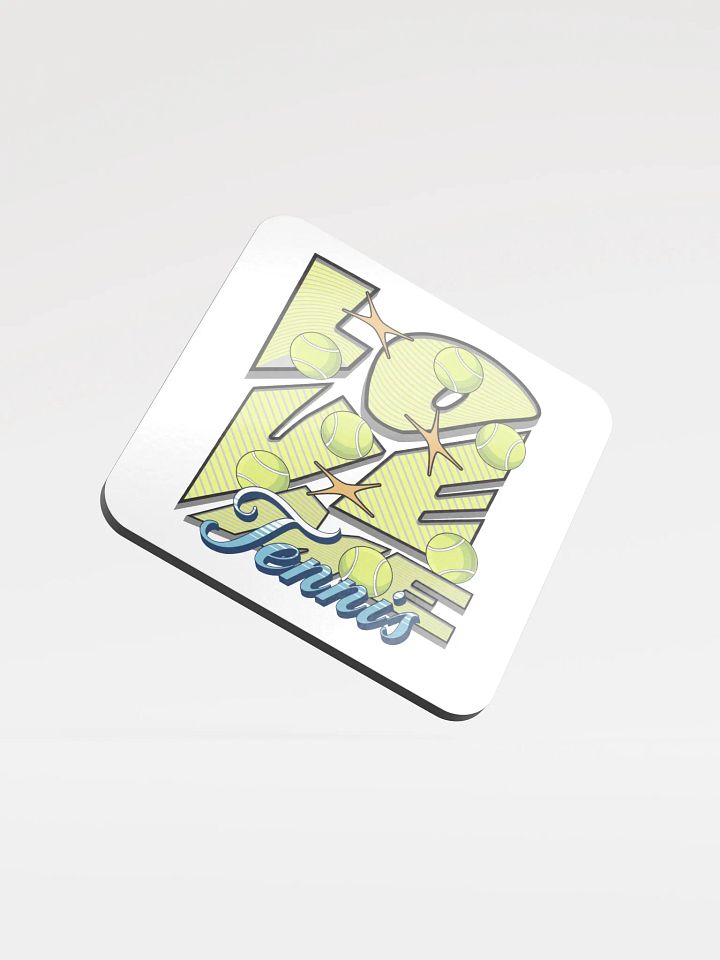 Love Me Tennis Cork Coaster Set product image (2)
