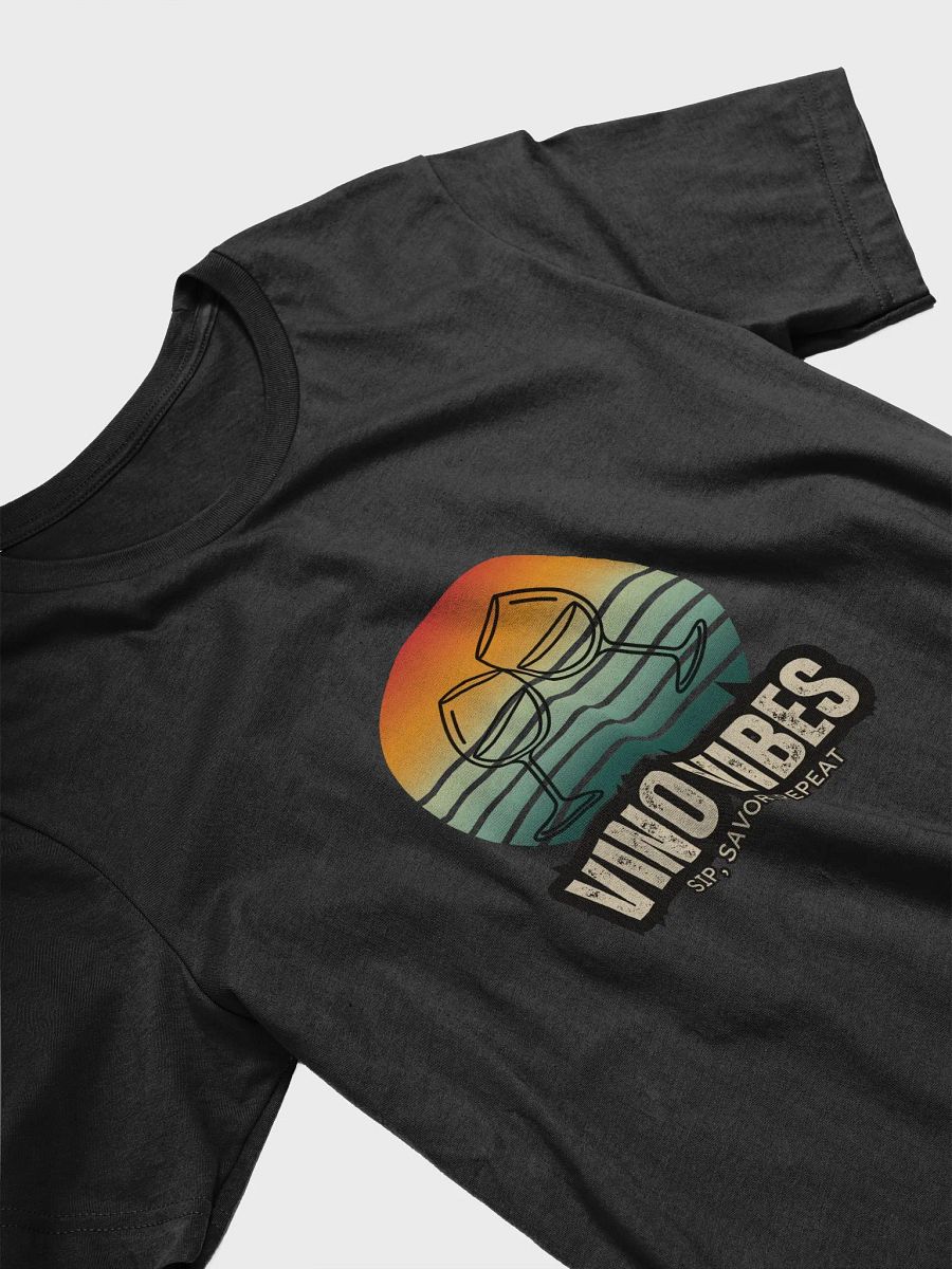 Vino Vibes Wine Lover's T-Shirt – Sip, Savor, Repeat product image (10)