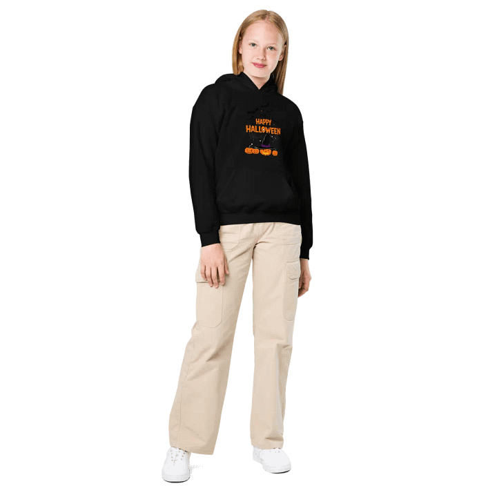Happy Halloween Youth Hoodie product image (5)