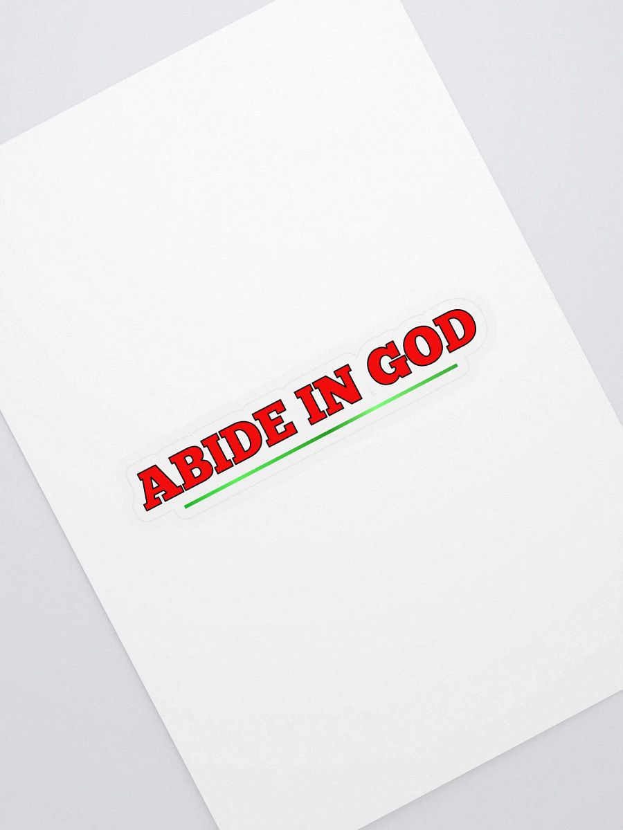 Abide in GOD product image (1)