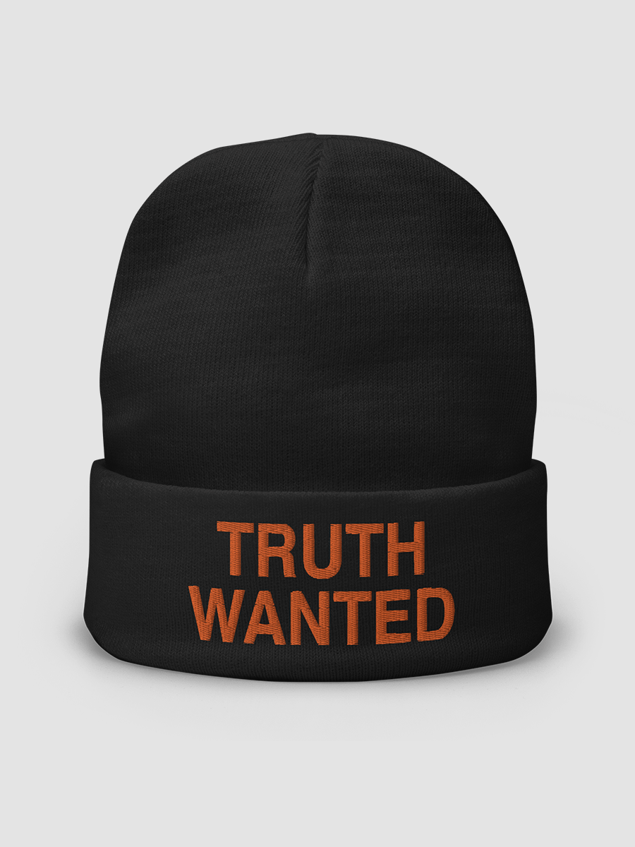 Truth Wanted Embroidered Beanie product image (2)