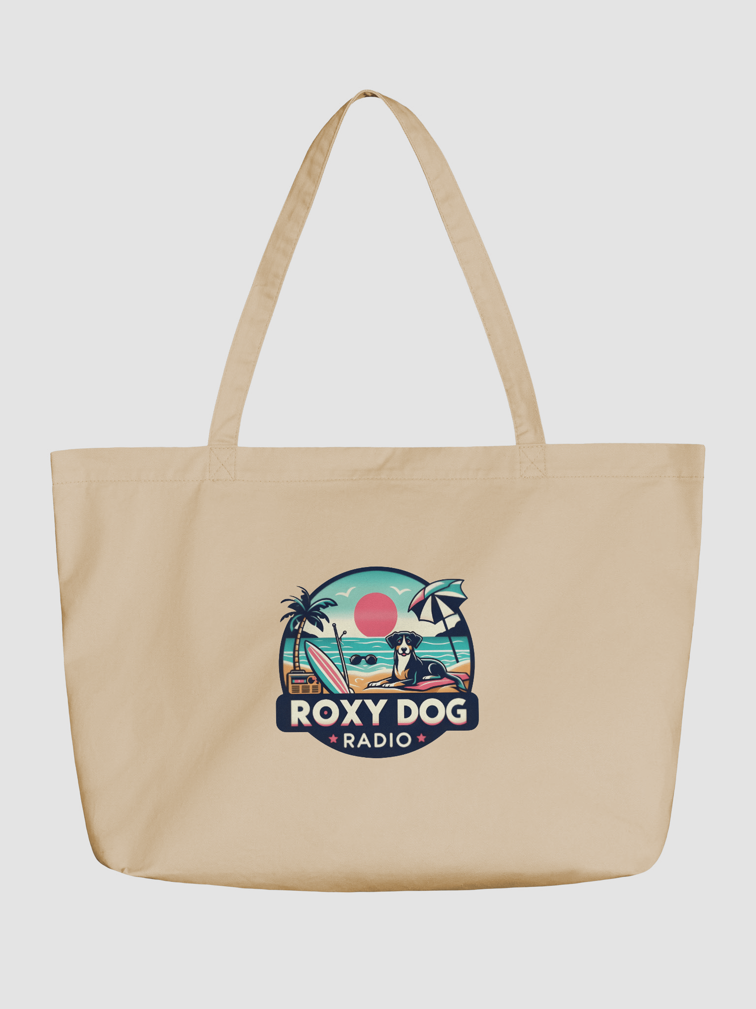 Roxy Dog Radio Tote Bag product image (1)