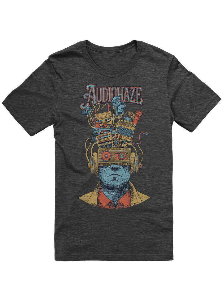 Audio Brain Heather Black T-Shirt product image (1)