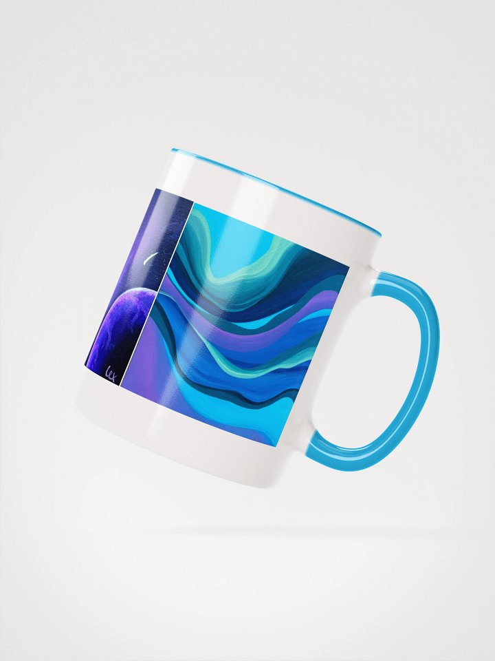 Cosmic Colorburst Ceramic Mug product image (3)