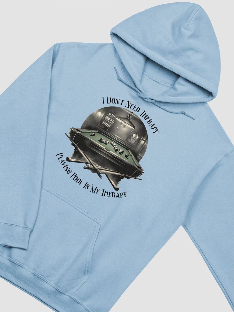 Playing Pool Is My Therapy Graphic Hoodie product image (4)