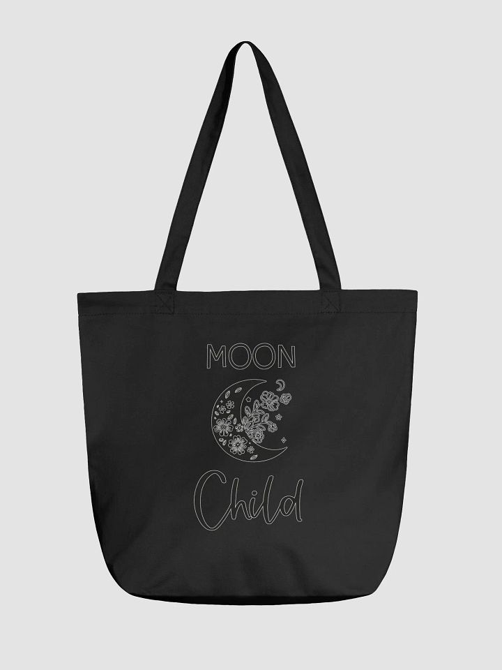 Celestial Blossom Crescent Tote Bag product image (2)