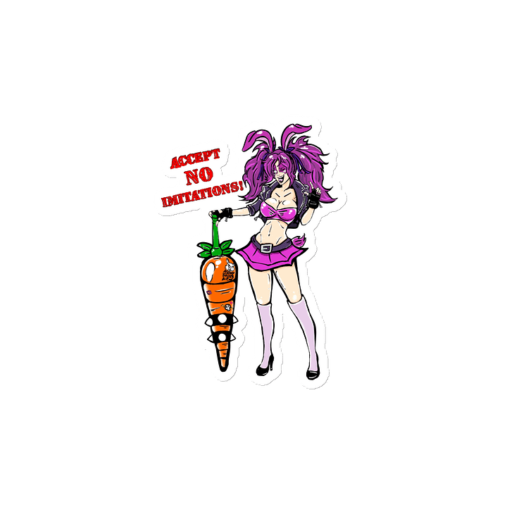 Accept No Imitations! Nayo Bunny Magnet product image (2)