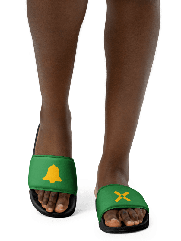 Green Bell Icon Women's Slides product image (9)