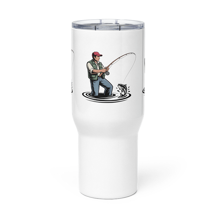Tranquil Fishing Expedition Travel Mug product image (2)