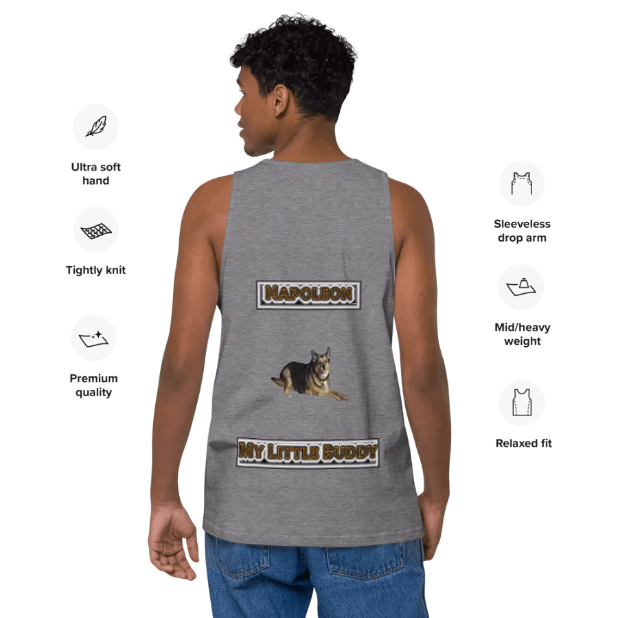 Napoleon My Little Buddy Design 01 - Men's Premium Tank Top product image (8)
