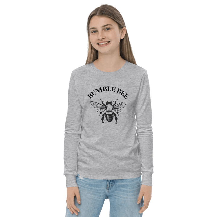 Bumble Bee Youth Long Sleeve Tee product image (3)