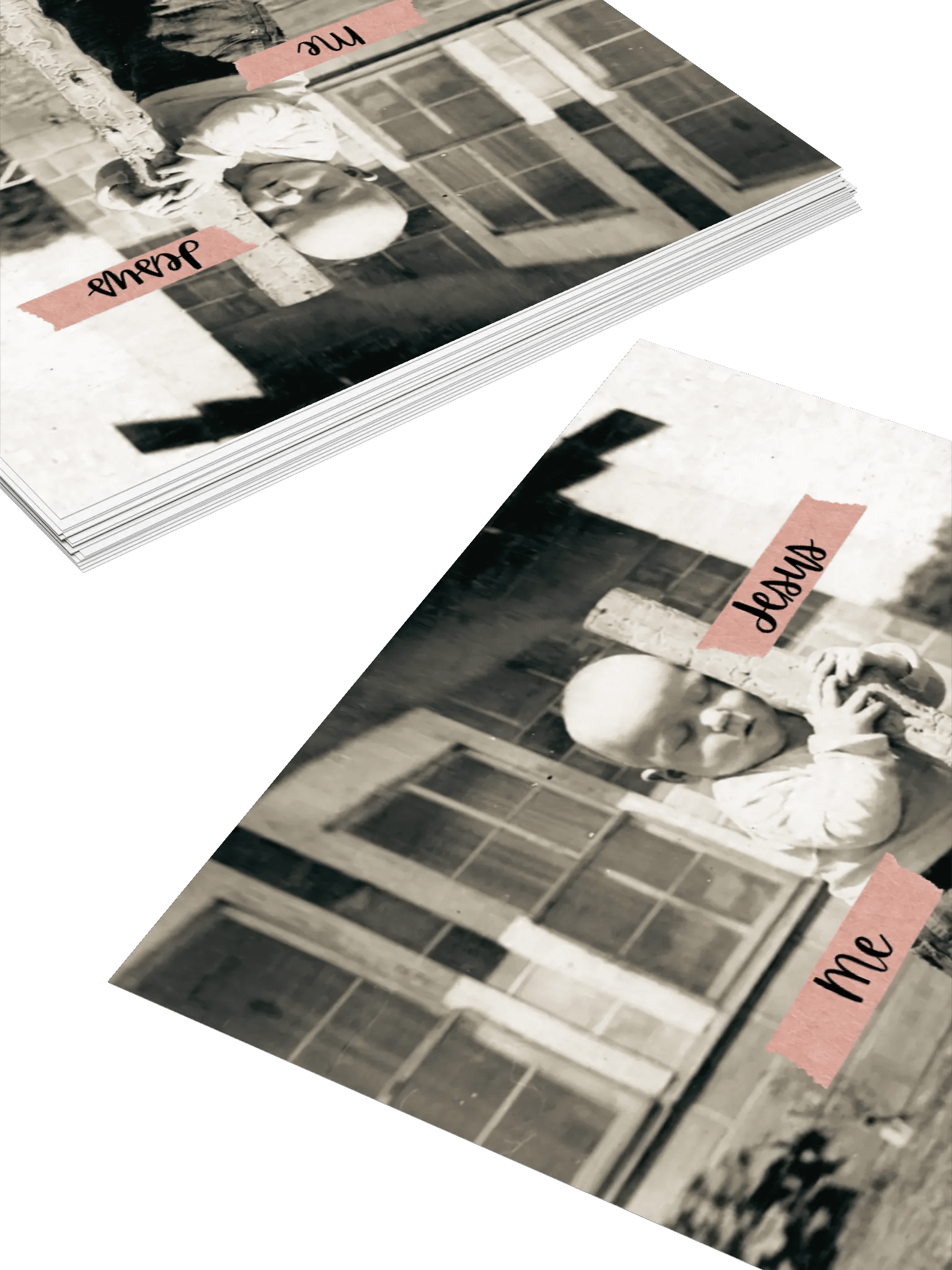 Cling to Christ: Square Sticker product image (4)