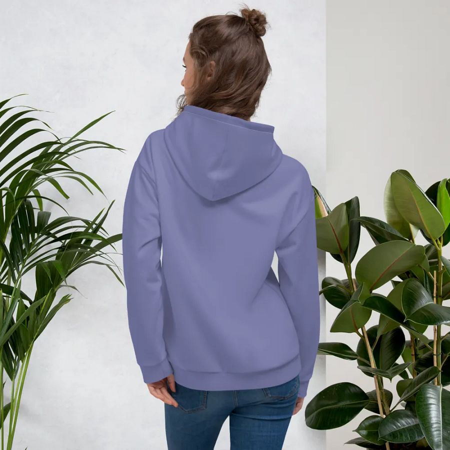 Plain Purple Soft Summer Unisex Recycled Polyester Heavyweight Premium Hoodie by Treasure Pie product image (12)