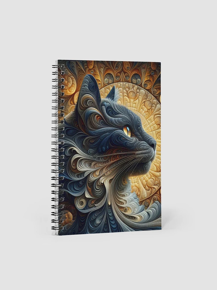 Whimsical Cat Dreams Spiral Notebook product image (1)