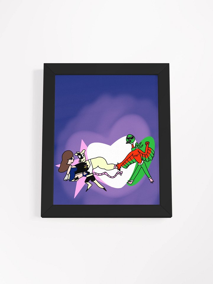 Keep on Running: Framed Poster product image (1)