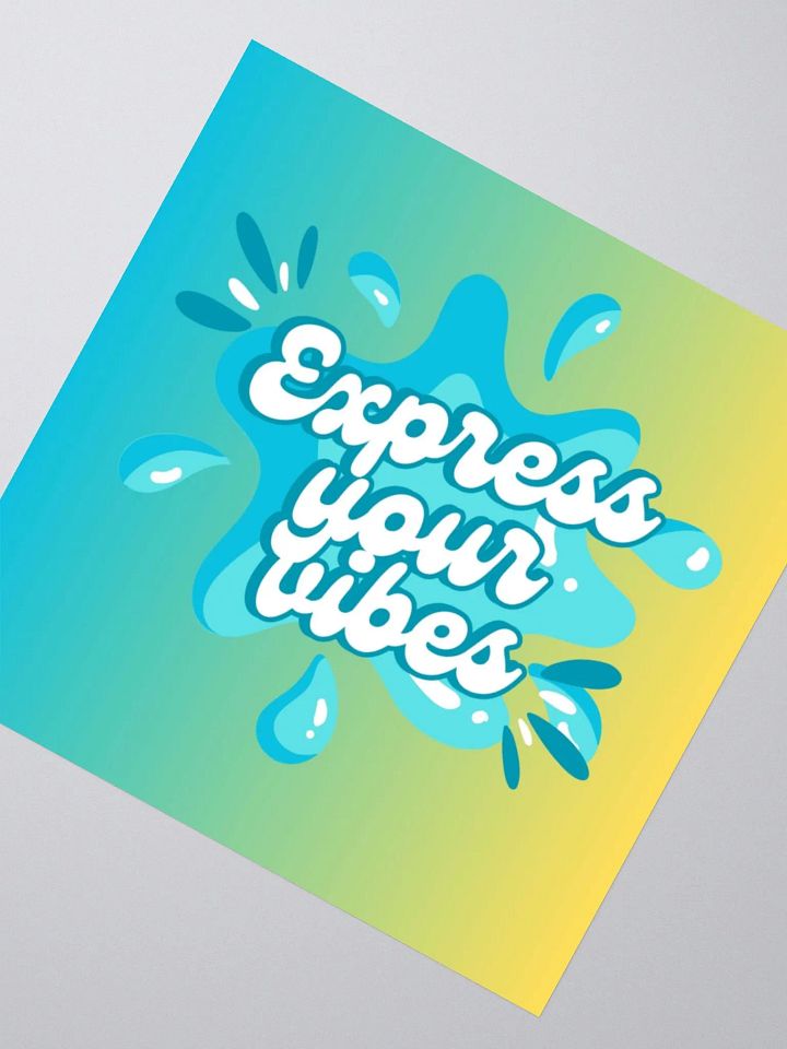 Express your vibes stickers product image (6)