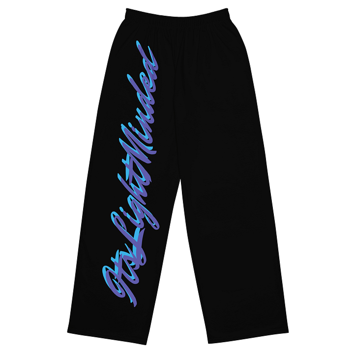 Lights Unisex Wide Leg Pants (Black) product image (1)