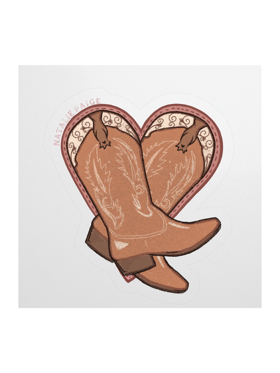 Natalie Paige Boots Sticker product image (1)