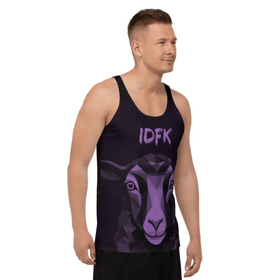 IDFK Black Sheep Full Purple Tank Top product image (11)