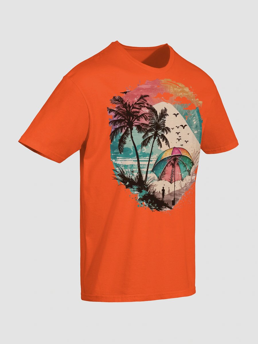 Tropical Sunset T-Shirt | Retro Beach & Summer Vacation Graphic Tee product image (6)