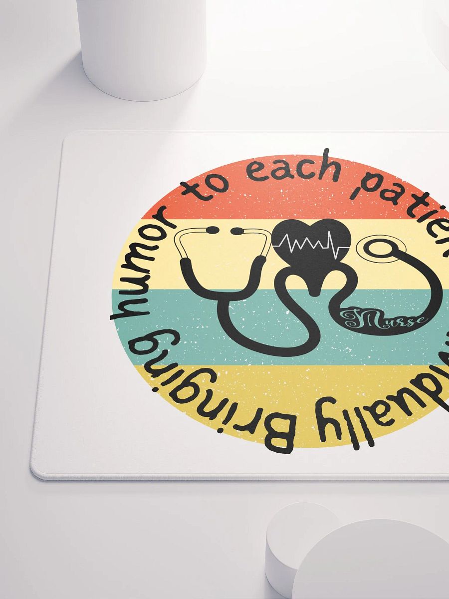 Bringing humor to each patient individually Gaming Mouse Pad product image (10)