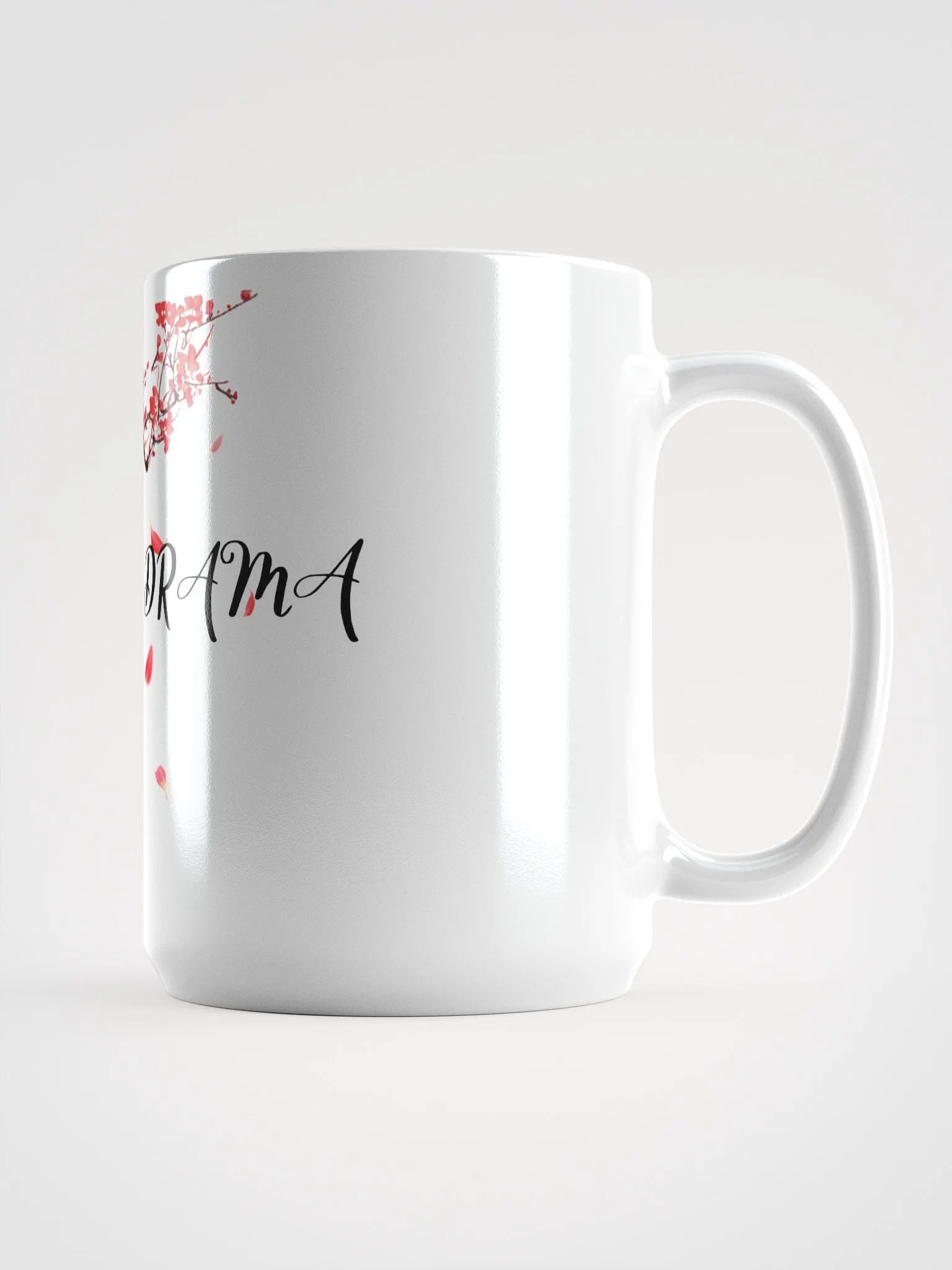 EAT DRINK DRAMA cherry blossoms mug product image (1)