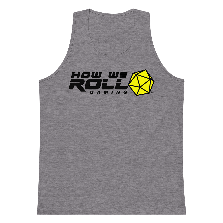 How We Roll Gaming Tank Top (black logo) product image (5)