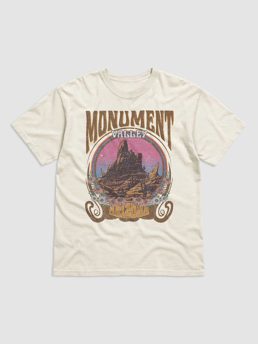 Monument Valley National Park, Arizona Tee | Art Nouveau-Style Western T-Shirt for Travel and Road Trips product image (6)