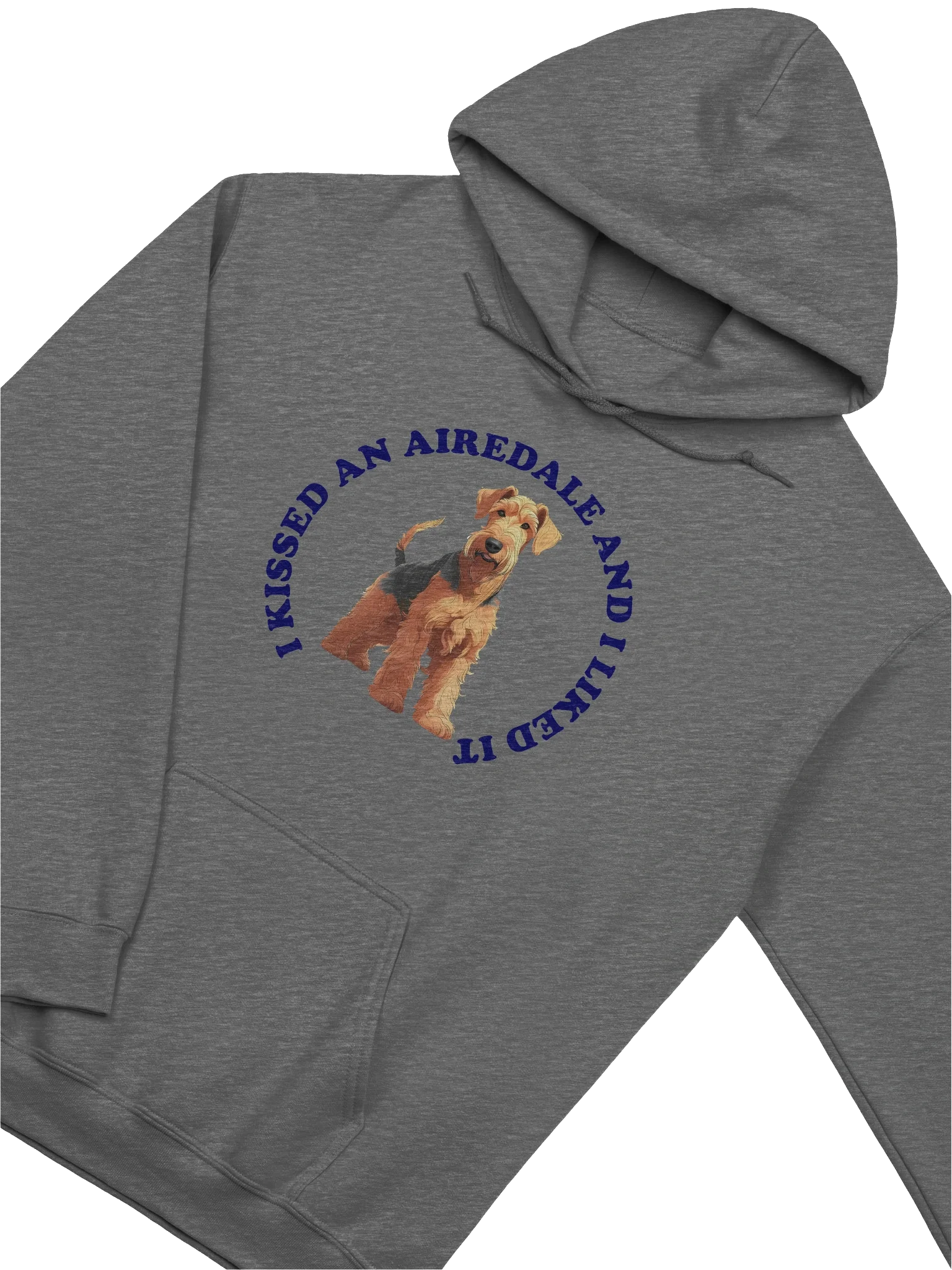 I Kissed a Airedale, Hoodie product image (1)