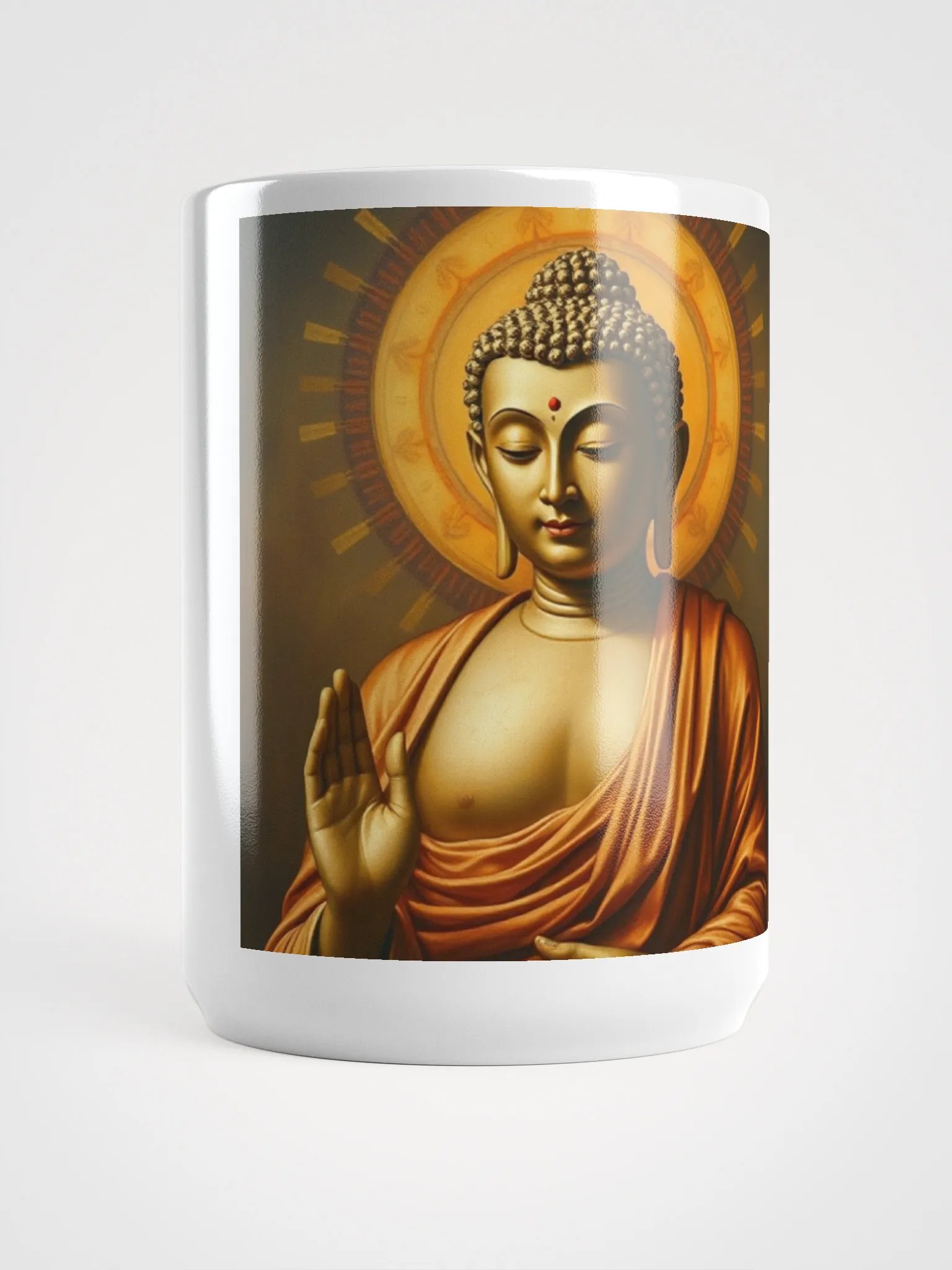 Serene Buddha Halo Mug product image (1)