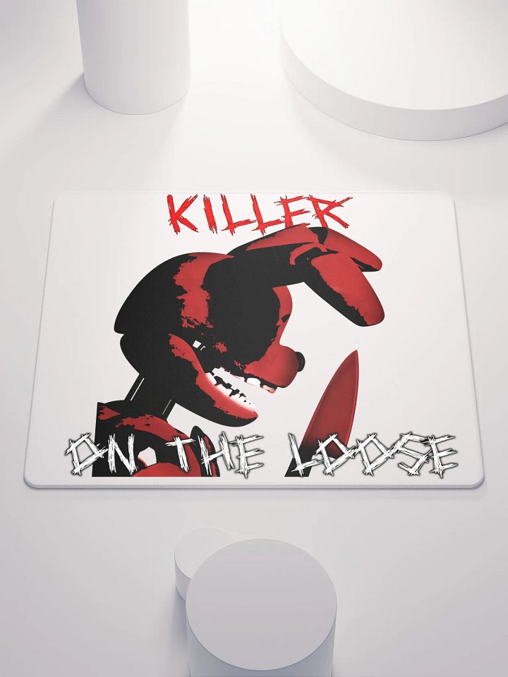 KILLER - PREMIUM Gaming Mousepad (White) product image (1)