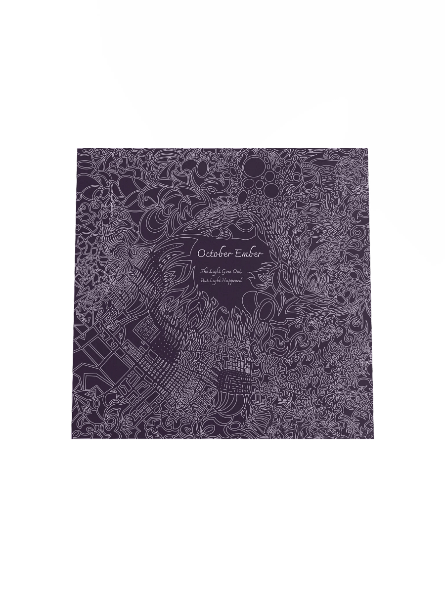 Album Cover Art Print OE's "The Light Goes Out, But Light Happened" product image (4)