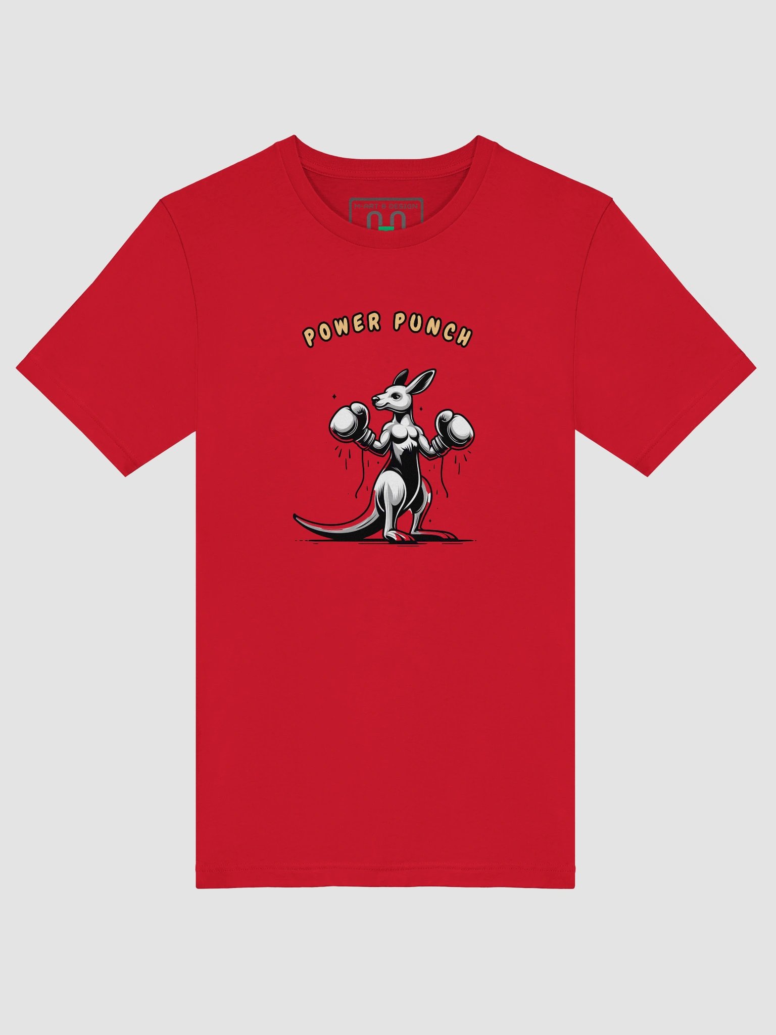 Kangaroo Power Punch Martial Arts T-Shirt product image (45)
