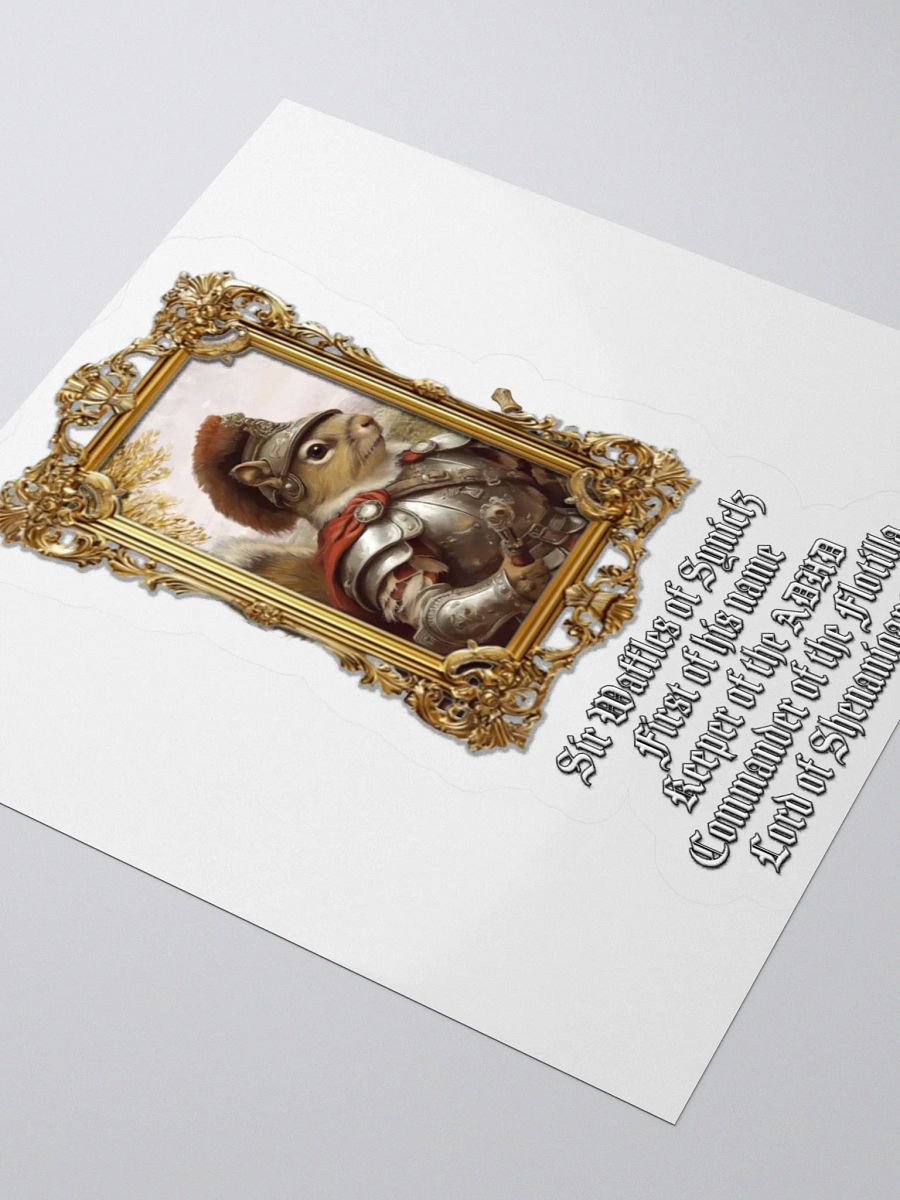 Sir Waffles - Sticker product image (7)