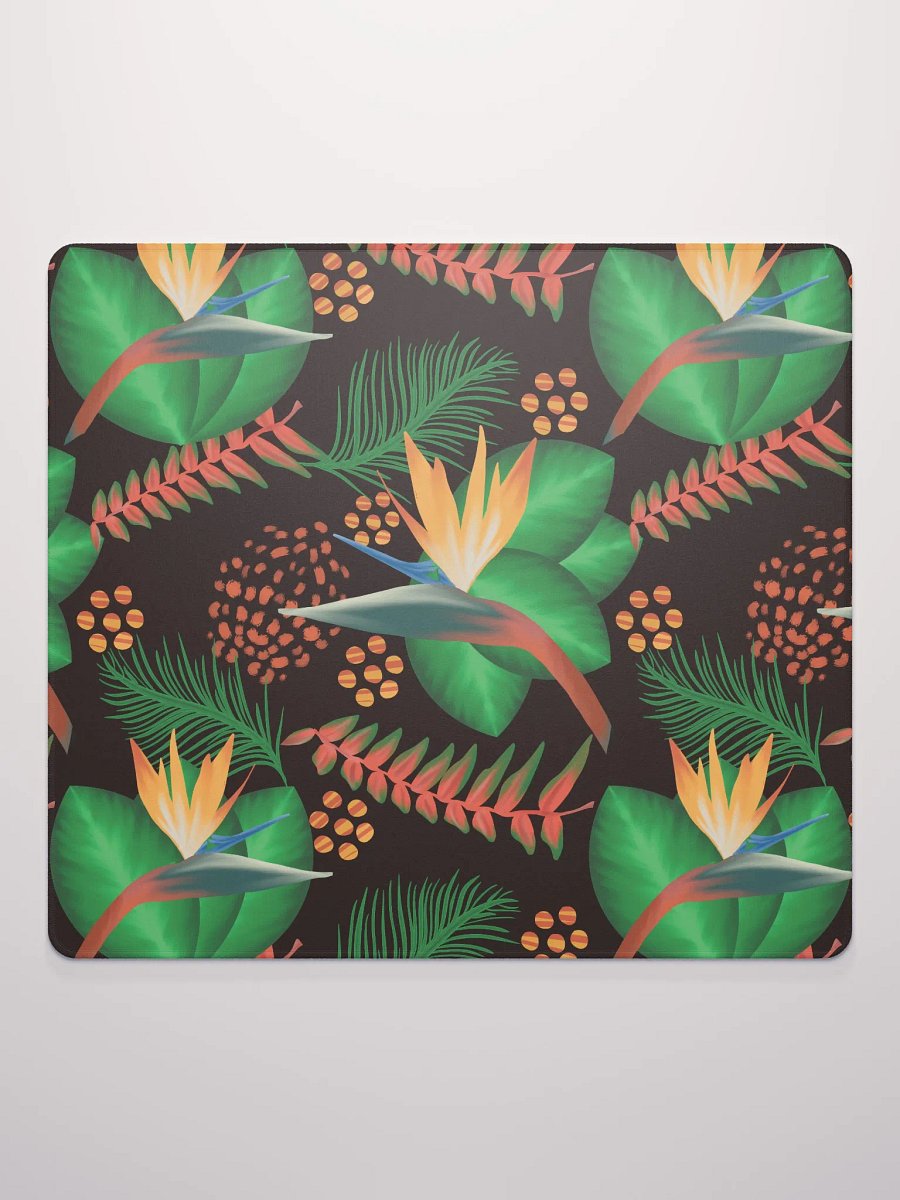 El Yunque Tropical Rainforest Black Gaming Mousepad product image (4)