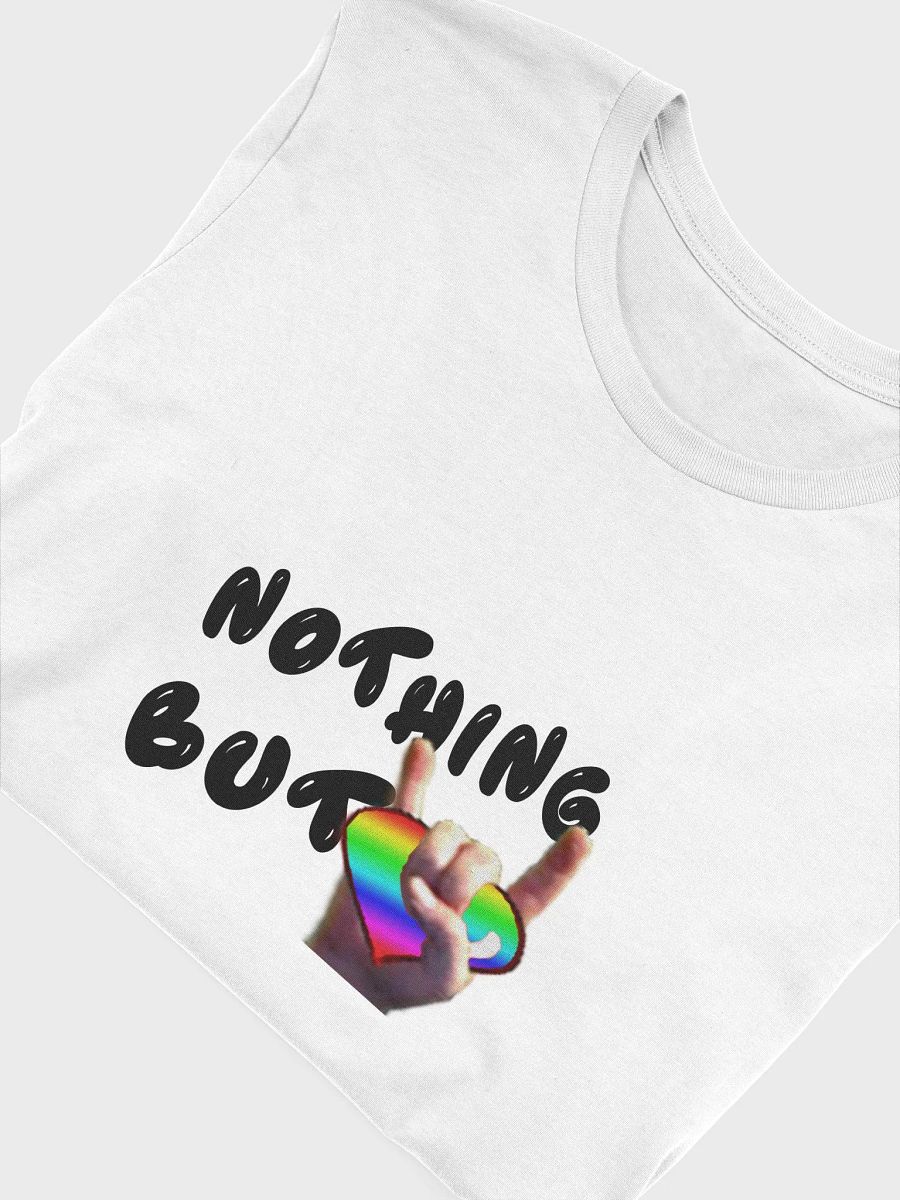 Nothing But Love - Pride Edition - Black Text - T-Shirt product image (4)