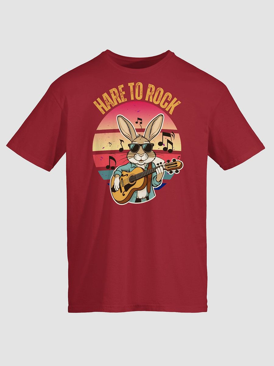 Hare to Rock Red Unisex Shirt product image (3)