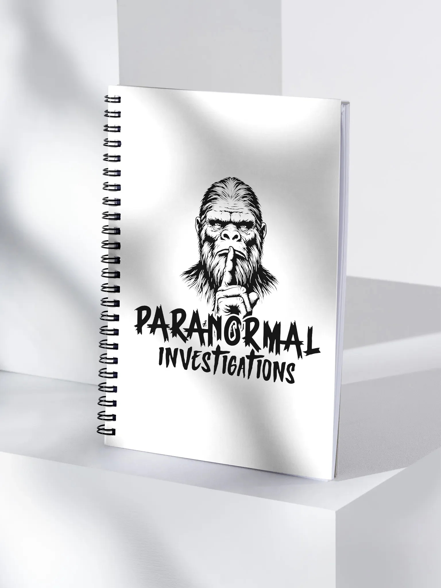 Paranormal Bigfoot Whispers Spiral Notebook product image (4)