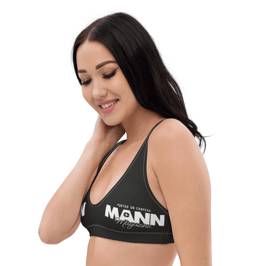 MANN Magazine Black Padded Bikini Top product image (5)