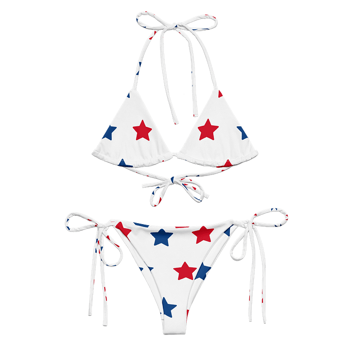 Fourth of July star-studded– Wealthy Paid™ Two-Piece Bikini product image (1)
