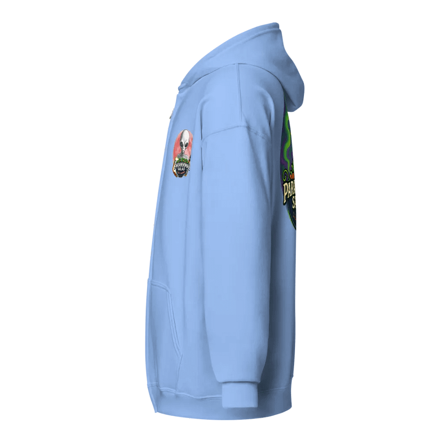 Paranormal Salad Official Backyard School Edition Blue Zip-up product image (3)