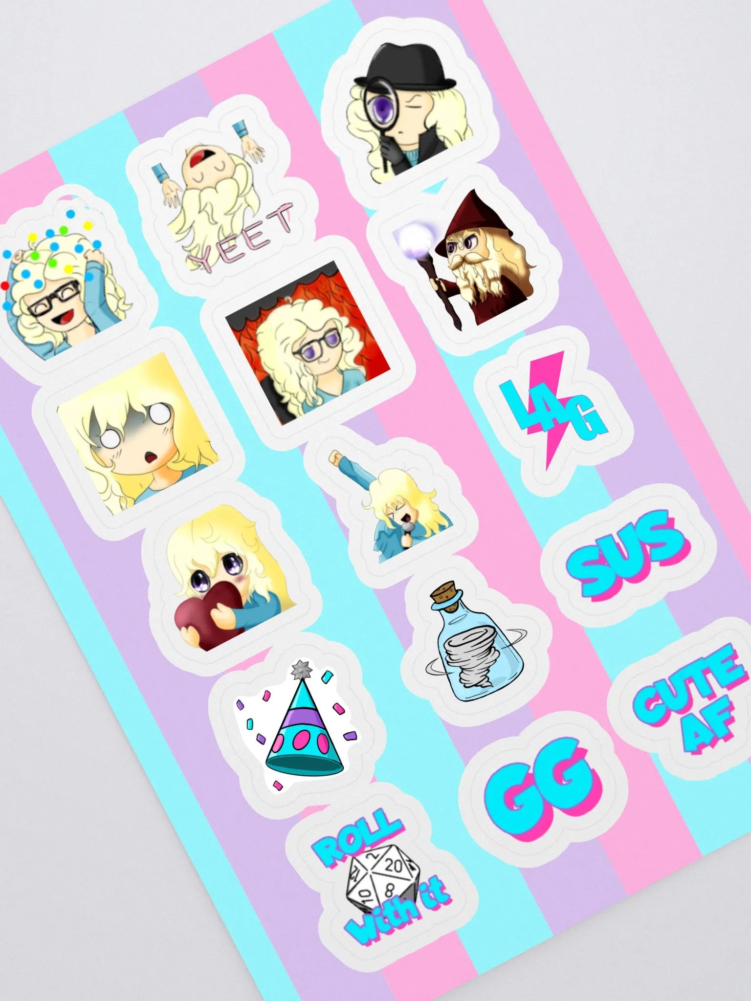 LAG Emote Sticker Pack 1 product image (1)