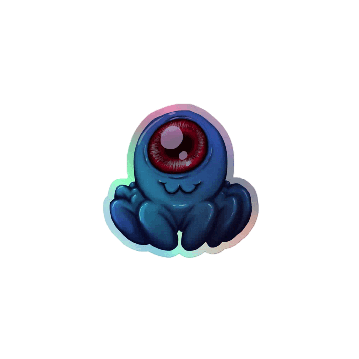 Amoeba Holographic Sticker product image (1)