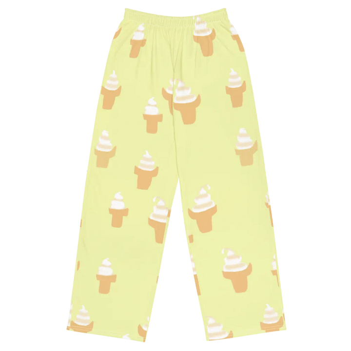 Ice Cream Cone Pattern Wideleg Pants product image (2)