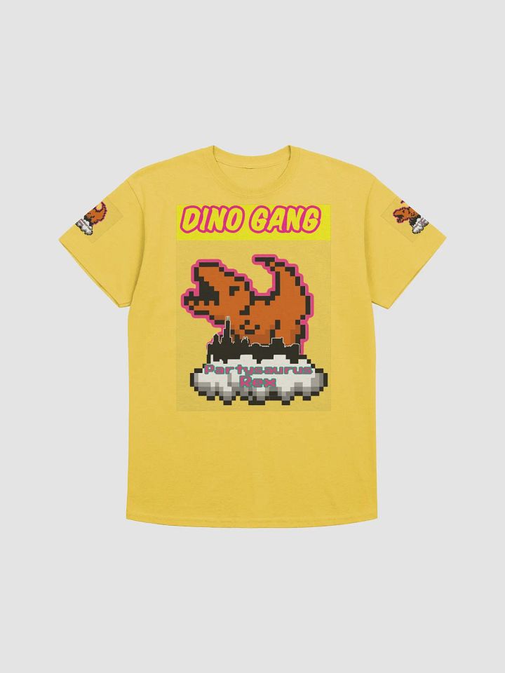 8 Bit Partysaurus Rex Tee Yellow product image (1)