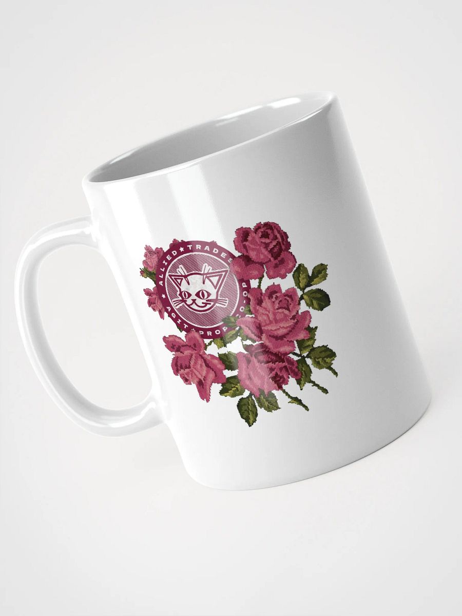 Claws and Thorns Alli Cat Floral Coffee Mug product image (7)