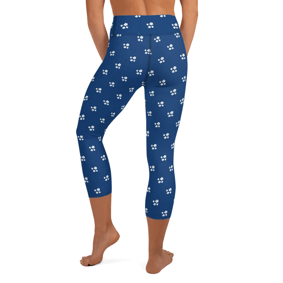 Pawsitively Stylish Yoga Capri Leggings product image (6)